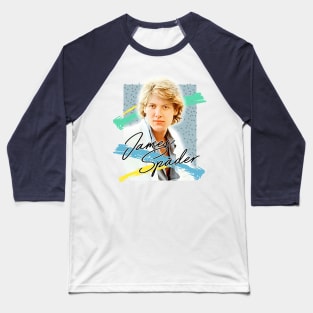 James Spader - 80s Retro Style Fan Art Design Baseball T-Shirt